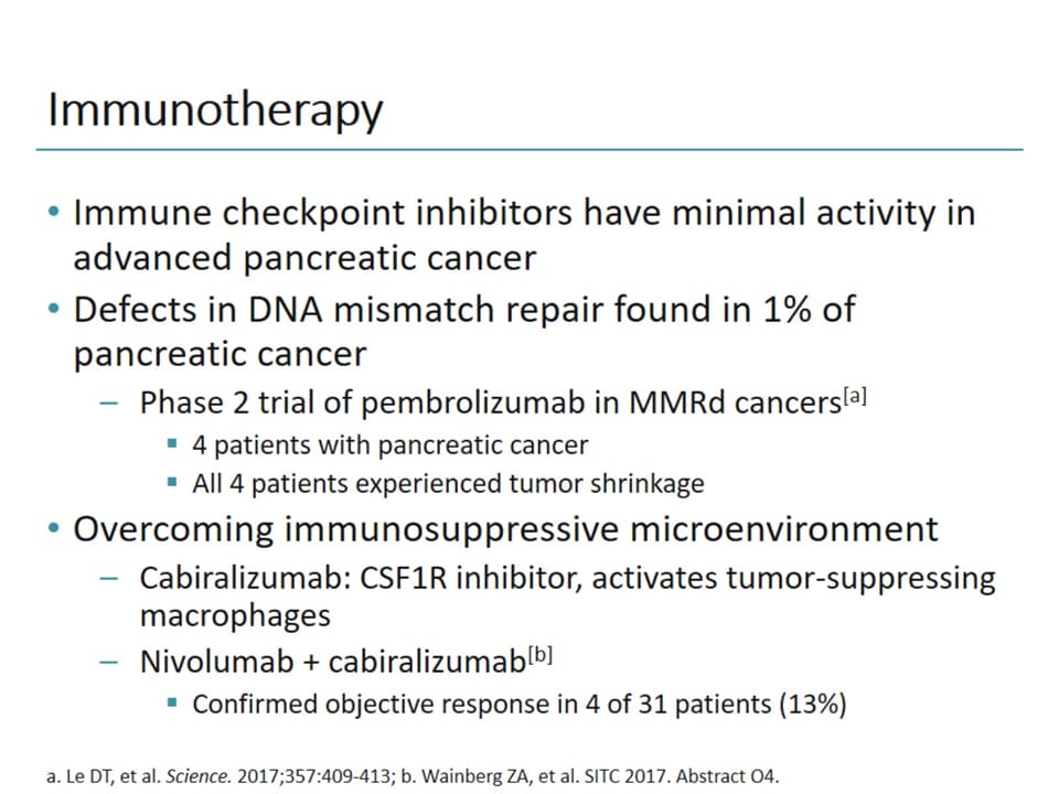 Advancing Care Across The Spectrum Of Pancreatic Cancer