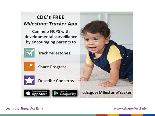 Cdc Milestone Chart