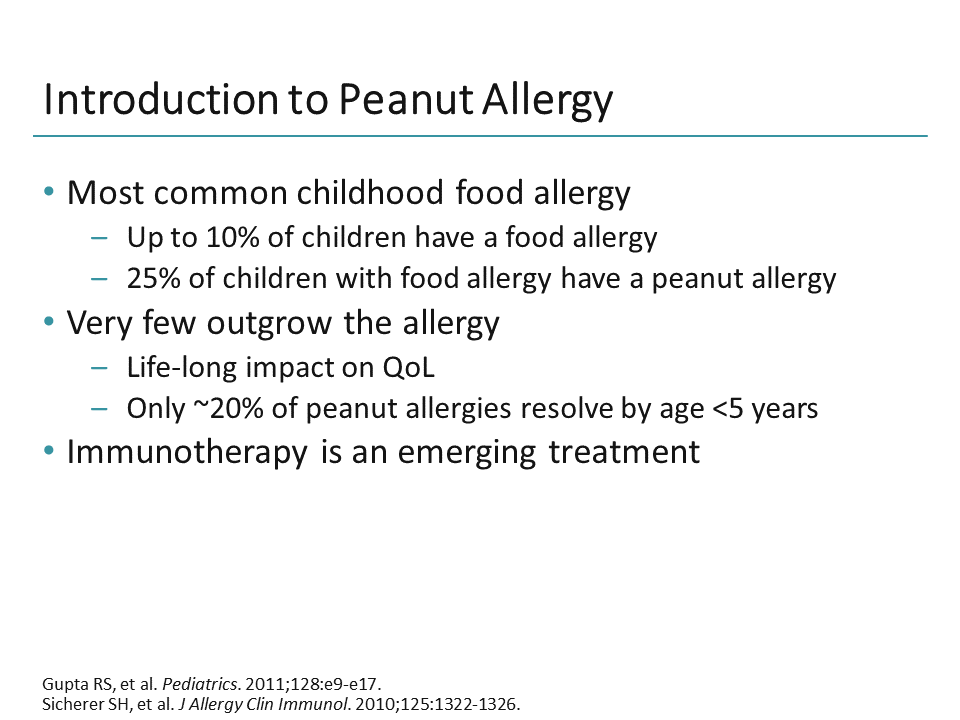 Case Studies In Peanut Allergy Immunotherapy: Improving Patients ...