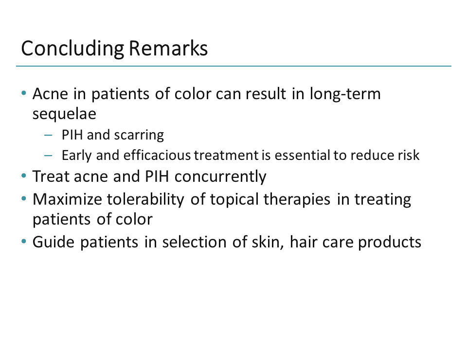 Ask the Experts in Acne Management: Special Considerations for Acne in ...