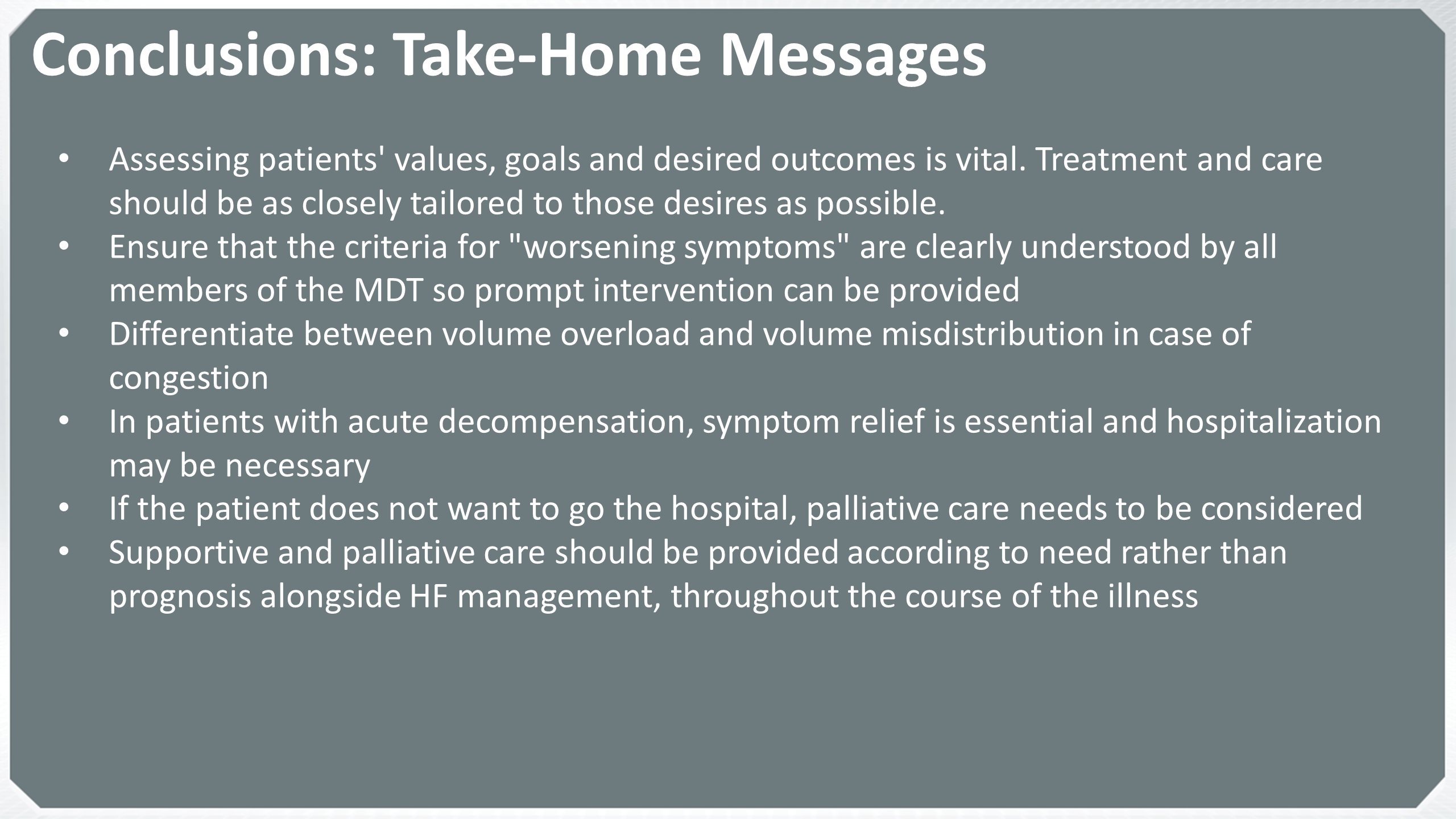 Managing Increased Dyspnea And Fatigue In My Heart Failure Patient
