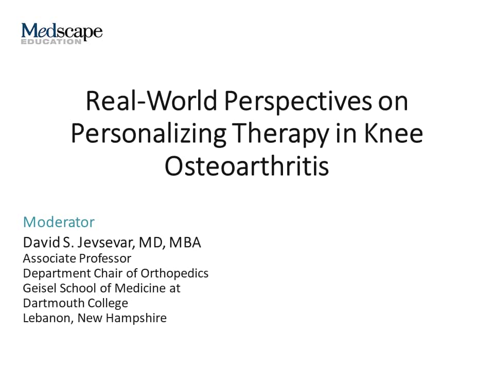 osteoarthritis medscape treatment)