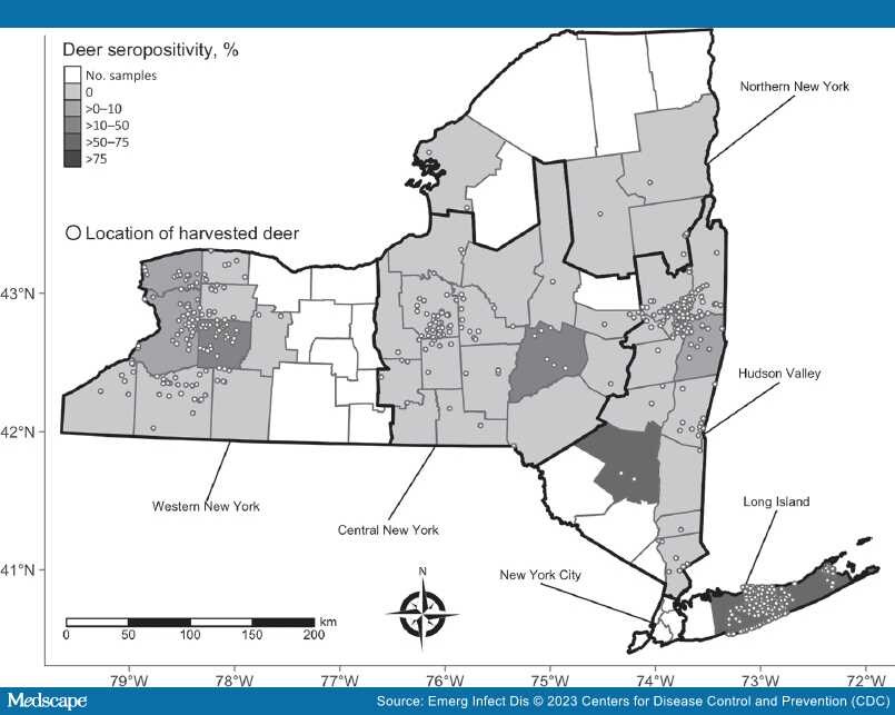 Bourbon Virus Transmission, New York, USA