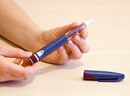 hormonas inyectables para la diabetes
