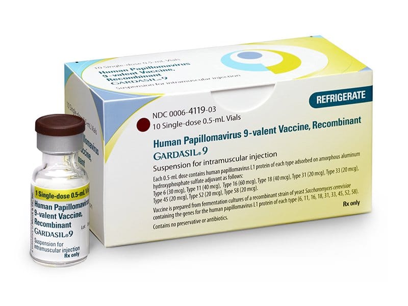 La FDA amplía aplicación de Gardasil e incluye adultos de hasta 45 años