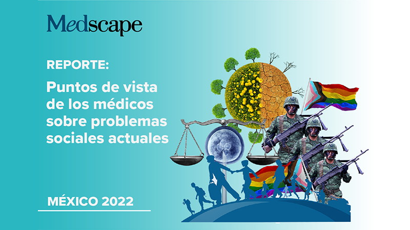 Puntos de vista de los médicos sobre problemas sociales actuales México: 2022