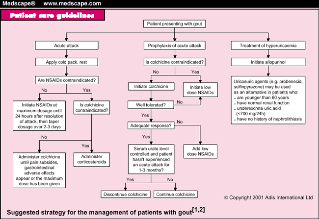 Management of Gout Often Requires Multiple Medications