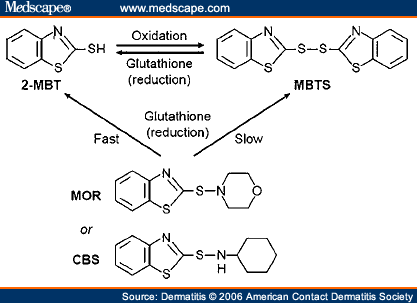 glutathione medscape Allergic Contact Dermatitis from Mercapto Compounds
