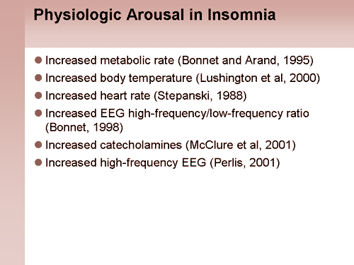 Recognizing And Managing Insomnia And Comorbid Conditions (Slides With ...