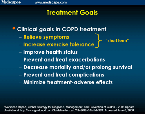 Improving Outcomes and Awareness of COPD