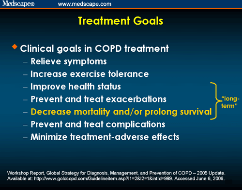 Improving Outcomes and Awareness of COPD