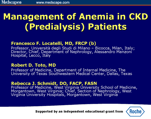 Management Of Anemia In Ckd Predialysis Patients 1967