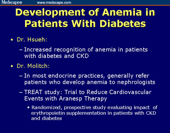 Managing Anemia in Patients With Type 2 Diabetes and CKD