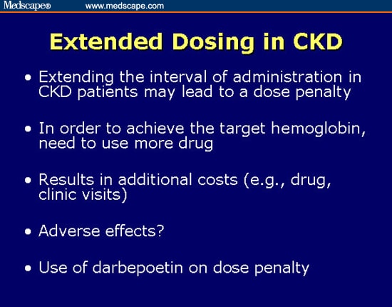 Anemia in Chronic Kidney Disease: Impact of Emerging Agents