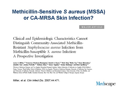 How Can MRSA Be Contained? The When, What, and Where of Therapy