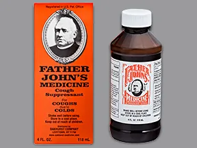 Father John's Cough Suppressant 10 mg/5 mL oral liquid