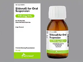Sildenafil oral suspension cost