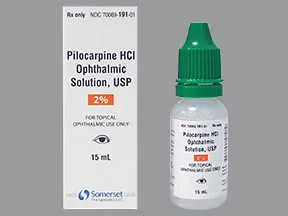 pilocarpine 2 % eye drops