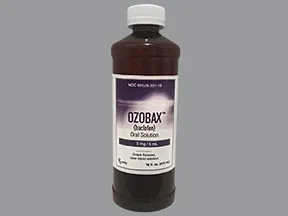 Ozobax 5 mg/5 mL oral solution