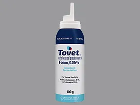 Tovet Emollient 0.05 % topical foam