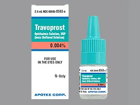 travoprost 0.004 % eye drops