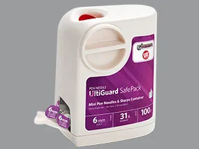 UltiGuard SafePack-Pen Needle 31 gauge x 1/4"