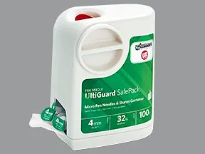 UltiGuard SafePack-Pen Needle 32 gauge x 5/32"