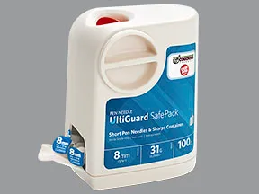 UltiGuard SafePack-Pen Needle 31 gauge x 5/16"