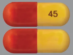 fenofibric acid (choline) 45 mg capsule,delayed release