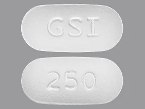 Viread 250 mg tablet