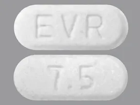 everolimus (antineoplastic) 7.5 mg tablet