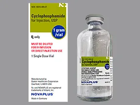 cyclophosphamide 1 gram intravenous powder for solution