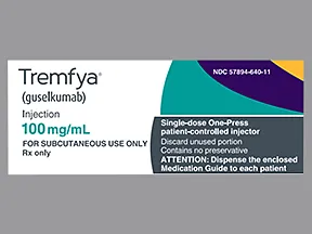 Tremfya 100 mg/mL subcutaneous auto-injector
