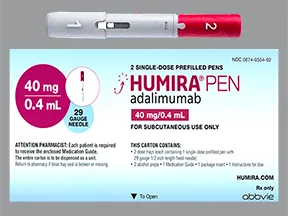 Humira(CF) Pen 40 mg/0.4 mL subcutaneous kit