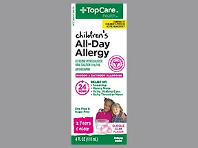 Children's All Day Allergy (cetirizine) 1 mg/mL oral solution