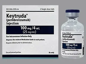 Keytruda 25 mg/mL intravenous solution