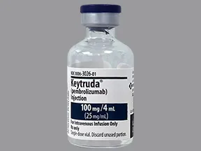 Keytruda 25 mg/mL intravenous solution