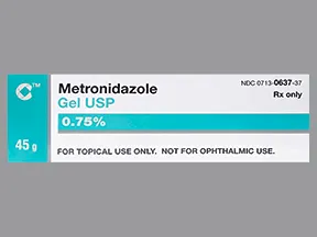 metronidazole 0.75 % topical gel