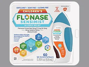 Children's Flonase Sensimist 27.5 mcg/actuation nasal spray,suspension