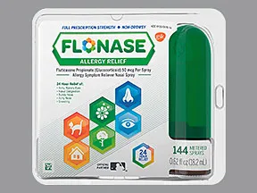 Flonase Allergy Relief 50 mcg/actuation nasal spray,suspension