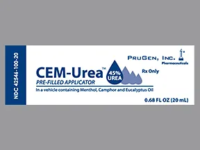 CEM-Urea 45 % topical gel