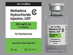 methadone 10 mg/mL injection solution