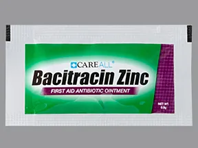 bacitracin zinc 500 unit/gram topical ointment in packet