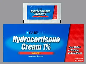 hydrocortisone 1 % topical cream packet