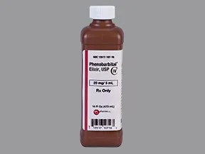 phenobarbital 20 mg/5 mL (4 mg/mL) oral elixir
