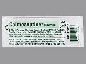 Calmoseptine 0.44 %-20.6 % topical ointment in packet