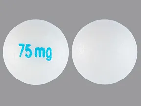 venlafaxine ER 75 mg tablet,extended release 24 hr