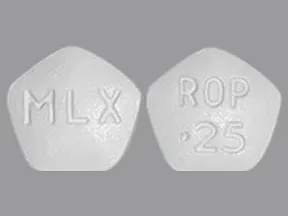 ropinirole 0.25 mg tablet