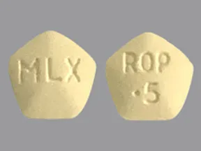 ropinirole 0.5 mg tablet