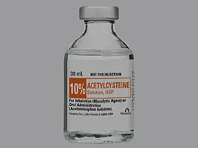 acetylcysteine 100 mg/mL (10 %) solution